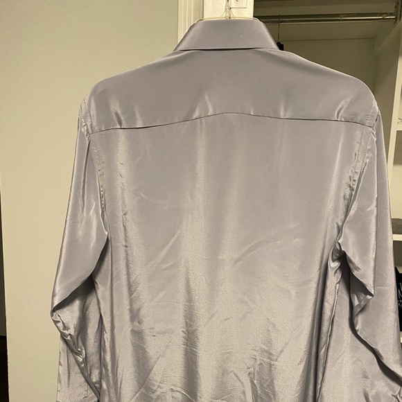 Loris Azzaro Button Down Long Sleeve Dress Shirt - Picture 2 of 4